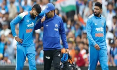 Shreyas Iyer fell while taking a catch and sustained a serious injury, undergoing treatment in the ICU, his condition stable