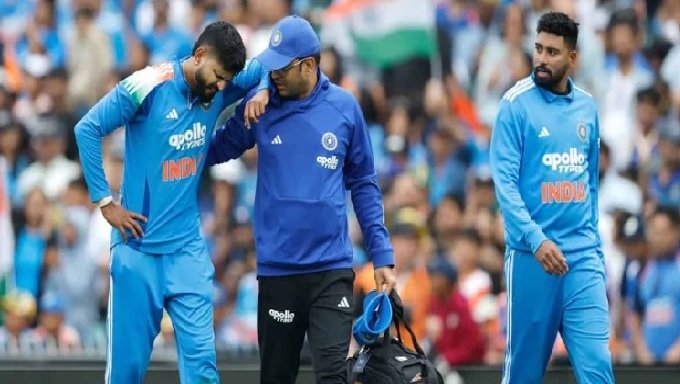Shreyas Iyer fell while taking a catch and sustained a serious injury, undergoing treatment in the ICU, his condition stable