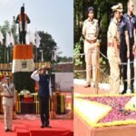 Chhattisgarh: पुलिस स्मृति दिवस परेड में शामिल हुए राज्यपाल डेका और मुख्यमंत्री साय, शहीद स्मारक में शहीद जवानों को दी भावभीनी श्रद्धांजलि Chhattisgarh: Governor Deka and Chief Minister Sai participated in the Police Memorial Day parade and paid emotional tribute to the martyred soldiers at the Martyrs' Memorial