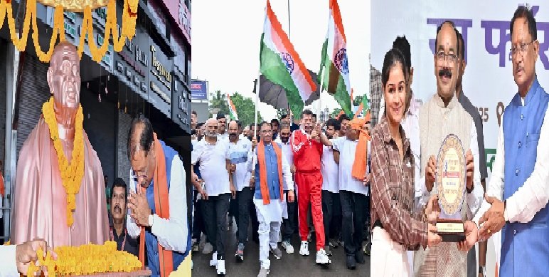 Ekta Diwas 2025: Our future generations should move forward by taking inspiration from national heroes – Chief Minister Sai, Deputy CM Saw announced – Grand statues of Sardar Patel will be installed in all divisional headquarters