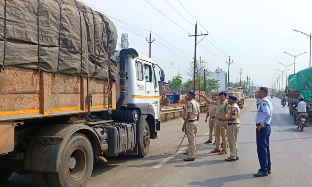 Raipur: Traffic department issues advisory, route for P-02 pass holders, officers and VIPs to access P-02 parking
