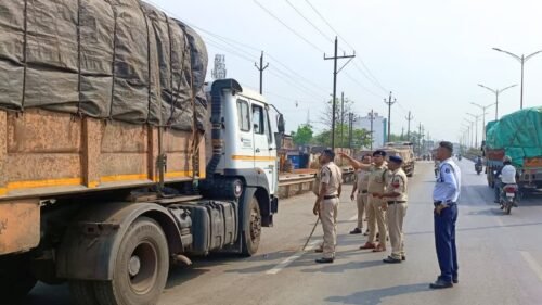 Raipur: Traffic department issues advisory, route for P-02 pass holders, officers and VIPs to access P-02 parking