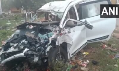 UP News: 8 killed in high-speed truck-Ertiga collision in Barabanki, jeweler's entire family wiped out