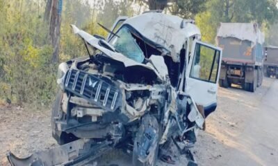 Chhattisgarh: 5 killed in collision between truck and SUV in Janjgir-Champa, 2 army soldiers among the dead