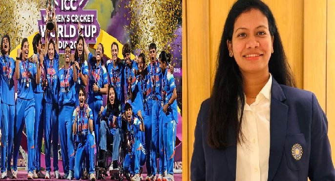 Raipur: Chhattisgarh's daughter Akanksha Satyavanshi will be given Rs 10 lakh by the state government. She is the physio of the Indian women's cricket team