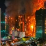 Hong Kong fire: A massive fire broke out in residential buildings in Hong Kong, so far 55 people died, 279 people missing