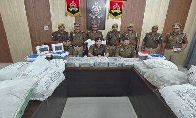 UP News: 2 crore rupees in cash recovered in a raid at a marijuana smuggler's house, the largest cash seizure in UP Police history
