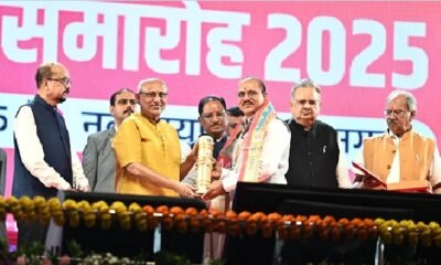 Chhattisgarh Rajat mahotsav 2025: Vice President honoured 37 personalities and 4 institutions of Chhattisgarh with 34 decorations