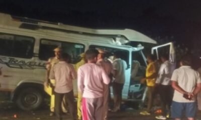 Rajasthan: Tempo Traveller collides with parked trailer, 15 passengers killed, accident occurred while overtaking