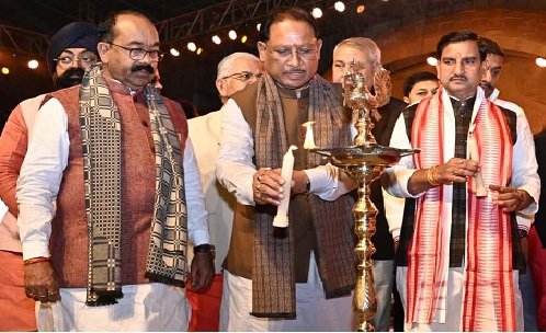 Chhattisgarh: The three-day state youth festival grandly inaugurated in Bilaspur; the Chief Minister made several important announcements