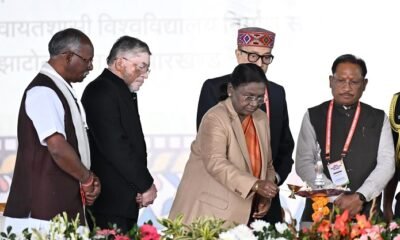 Chhattisgarh: President Murmu praised 'Jashcraft' at the 'Kartik Jatra' event held in Jharkhand, and Chief Minister Sai expressed his gratitude