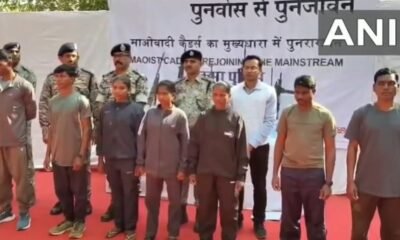 Chhattisgarh: 10 Maoist cadres surrender in Sukma, Chief Minister says resolve to make Chhattisgarh Naxal-free is rapidly becoming a reality