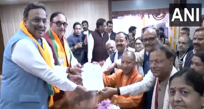 UP BJP President: Pankaj Chaudhary files nomination for UP BJP President post, CM Yogi becomes proposer