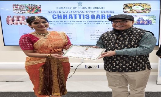 Raipur: The echoes of Chhattisgarh's folk culture reach Ireland; a grand cultural event held in Dublin
