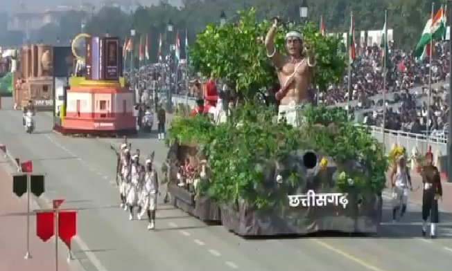 Republic Day 2026: Chhattisgarh's tableau created history on the path of duty, tribal bravery and digital museum received accolades