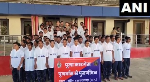 Chhattisgarh: 63 Maoists surrender in Dantewada; CM Sai says dialogue and development, not guns, are the permanent solution
