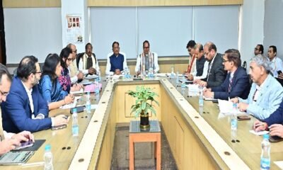 Raipur: Shivraj Singh said- the goal is to create employment and self-reliant panchayats, housing construction in Chhattisgarh is a model for the country