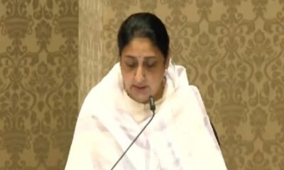 Maharashtra: Sunetra Pawar becomes Maharashtra's first woman Deputy CM, Sharad Pawar did not attend the swearing-in ceremony