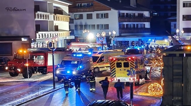 Switzerland Ski Resort Fire: Fire breaks out during New Year's celebrations, 40 dead, cause currently unclear