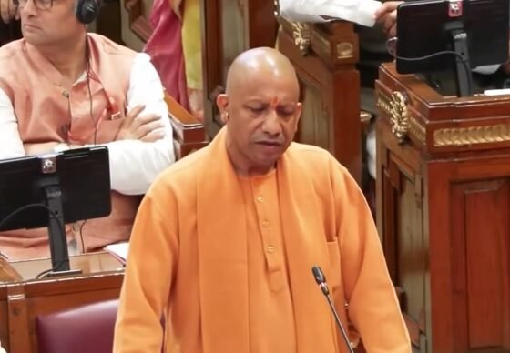 UP News: Yogi roared in the assembly on the Shankaracharya controversy, said- not everyone can write Shankaracharya, the law is equal for everyone