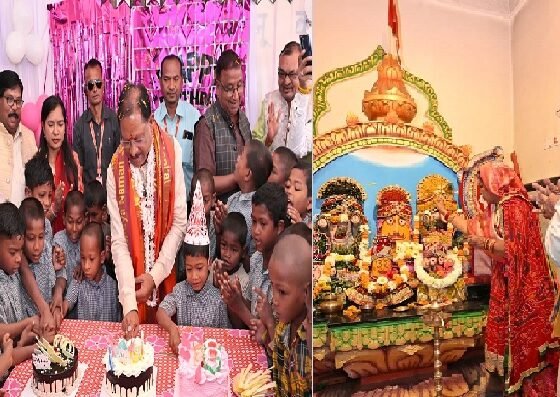 Vishnu Deo Sai Birthday, CM Vishnu Deo Sai 62nd Birthday, Jashpur News, Balak Ashram Bagia, Jagannath Temple Dokda