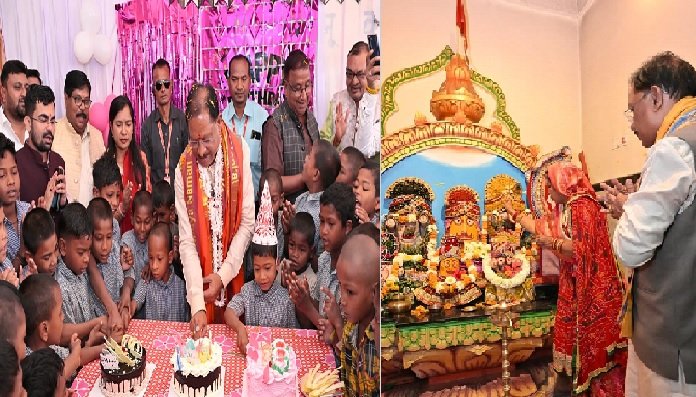 Vishnu Deo Sai Birthday, CM Vishnu Deo Sai 62nd Birthday, Jashpur News, Balak Ashram Bagia, Jagannath Temple Dokda