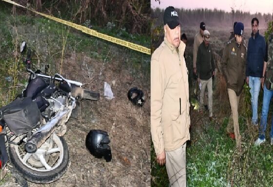 UP News: Amjad, carrying a reward of 50,000 rupees, killed in Muzaffarnagar; 25-minute encounter; SP-CO's jackets hit by bullets