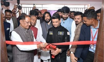 Chhattisgarh: CM Sai inaugurated Chhattisgarh's first space center, Captain Shubhanshu Shukla said - this is not my journey, but the space journey of the entire India