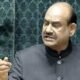 118 opposition MPs have given notice for a no-confidence motion against Lok Sabha Speaker Om Birla; likely to be discussed on March 9