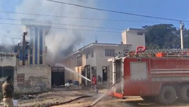 Factory blasts in two states: Eight workers burned alive in Bhiwadi, 42 injured in Faridabad blasts