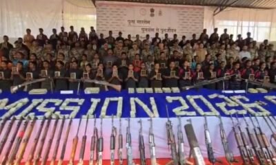 bastar naxal surrender 2026, jagdalpur naxalite surrender, chhattisgarh naxal news, 108 naxalites surrender bastar