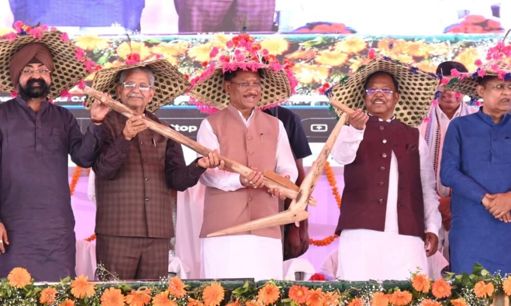 Vishnu Deo Sai Farmers Scheme, Krishak Unnati Yojana, Chhattisgarh Farmer Payment 2026, 10324 Crore Transfer, CG Paddy Bonus, Bilaspur Development Projects, CM Sai Announcement