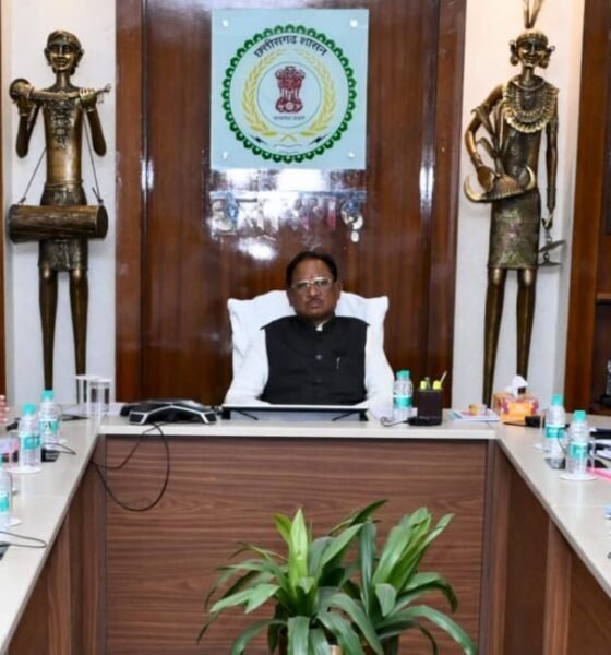 Chhattisgarh fuel supply review, Vishnu Deo Sai meeting, west asia crisis India impact, LPG petrol diesel availability CG, control room number Chhattisgarh, black marketing action CG