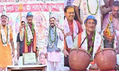 Vishnu Deo Sai Holi Milan, Raipur Press Club Rangotsav 2026, Mahamoorkh Sammelan 2026, CM Vishnu Deo Sai Raipur Event, Holi Celebration Raipur News