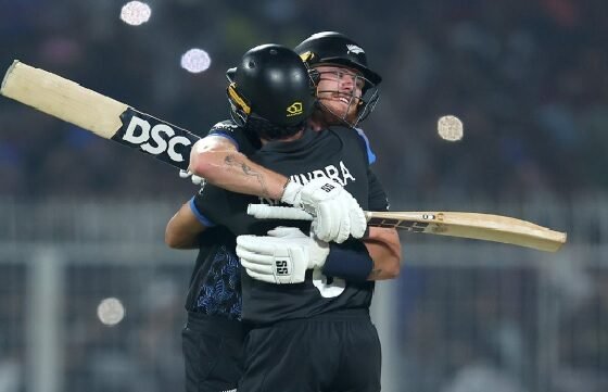 New Zealand T20 Final, Finn Allen 100 off 33 Balls, Fastest Century T20 World Cup, NZ vs SA Semi Final, Tim Seifert Fifty, Eden Gardens Match News
