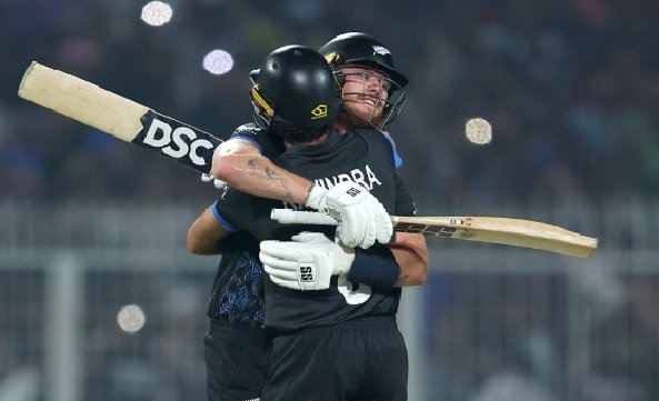 New Zealand T20 Final, Finn Allen 100 off 33 Balls, Fastest Century T20 World Cup, NZ vs SA Semi Final, Tim Seifert Fifty, Eden Gardens Match News