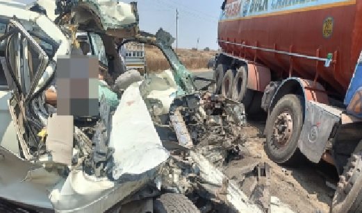 Barwani accident, road accident India, tanker crash, wedding car accident