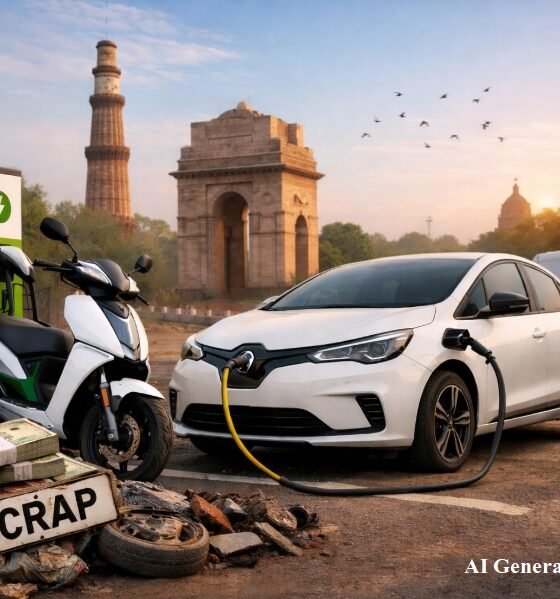 Delhi EV Policy 2026, electric vehicles India, EV subsidy Delhi, vehicle scrapping policy, pollution control Delhi, EV incentives India, electric car subsidy, Delhi transport policy