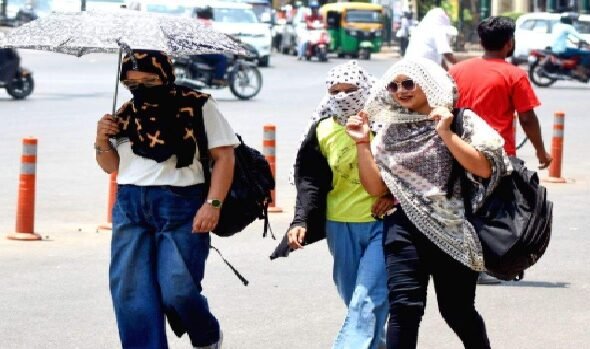 Madhya Pradesh heatwave, MP temperature today, IMD Bhopal alert, summer heat India, weather news MP