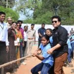 Sachin Tendulkar Bastar visit, Chhattisgarh sports development, Maidan Cup campaign, Dantewada news, tribal youth sports, Vishnu Deo Sai statement, Bastar development news