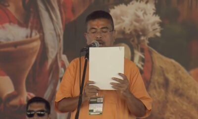 Suvendu Adhikari oath ceremony, West Bengal BJP CM, Narendra Modi Kolkata visit, Amit Shah Bengal, Bengal new government, Dilip Ghosh minister, BJP West Bengal, Rabindranath Tagore tribute, Bengal politics, khabritaau.com