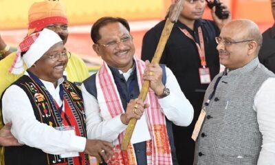 Vishnu Deo Sai, Tribal Cultural Conclave, Red Fort Delhi, Birsa Munda 150th birth anniversary, Amit Shah, tribal culture India, Chhattisgarh tribal news, Bastar Olympics, tribal language preservation, जनजातीय समागम, लाल किला कार्यक्रम, बिरसा मुंडा