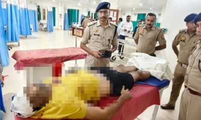 UP psycho killer, Chandauli encounter, Gurpreet Singh killer, train murder UP, hospital shooting UP, UP police encounter, serial killer news, Chandauli crime news, Uttar Pradesh crime, khabritaau.com