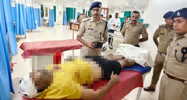 UP psycho killer, Chandauli encounter, Gurpreet Singh killer, train murder UP, hospital shooting UP, UP police encounter, serial killer news, Chandauli crime news, Uttar Pradesh crime, khabritaau.com