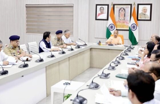 Yogi Adityanath, Bakrid guidelines UP, road namaz ban, Bakrid 2026, UP police flag march, public sacrifice ban, Uttar Pradesh news, Eid al Adha rules, CM Yogi order, कानून व्यवस्था यूपी, बकरीद गाइडलाइन