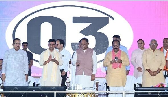 Vishnu Dev Sai, Bilaspur News, SuShasan Tihar, Mahtari Vandan Yojana, Bilaspur Development, Chhattisgarh News, Divyang Rehabilitation Center, Old Age Home Bilaspur, CM Sai Announcement, Bilaspur Projects