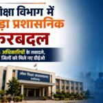 Raipur: छत्तीसगढ़ शिक्षा विभाग में बड़ा फेरबदल, 28 अधिकारियों के तबादले, कई जिलों को मिले नए डीईओ Chhattisgarh Education Department, School Education Department CG, Education Transfer List, DEO Transfer Chhattisgarh, Gajendra Yadav, Raipur DEO, Bilaspur DEO, Education News Chhattisgarh, School Education Transfer, Chhattisgarh Government