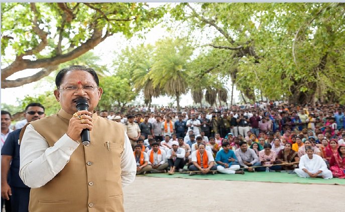 विष्णुदेव साय, सुशासन तिहार, मुख्यमंत्री चौपाल, निमधा, ठठारी, मरवाही, सक्ती, नर्सिंग कॉलेज, मिनी स्टेडियम, नगर पंचायत, महतारी वंदन योजना, सीएम हेल्पलाइन, बिहान, छत्तीसगढ़