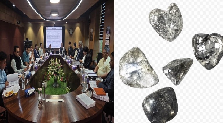 Chhattisgarh Diamond Mine,Baloda Belmundi Diamond Block,NMDC CMDC Limited,Diamond Mining Chhattisgarh, Mahasamund Diamond Project,Large Diameter Drilling