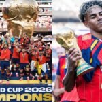 FIFA World Cup 2026: 16 साल बाद फिर विश्व विजेता बना स्पेन, अर्जेंटीना को 1-0 से हराया, फेरन टोरेस ने किया निर्णायक गोल स्पेन, अर्जेंटीना, फीफा वर्ल्ड कप 2026, Spain vs Argentina, फेरन टोरेस, लियोनेल मेसी, लामिन यमाल, एमिलियानो मार्टिनेज, फुटबॉल, Sports News
